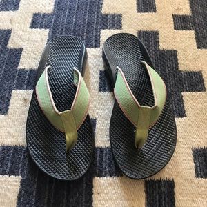 Chaco Flip Flops.